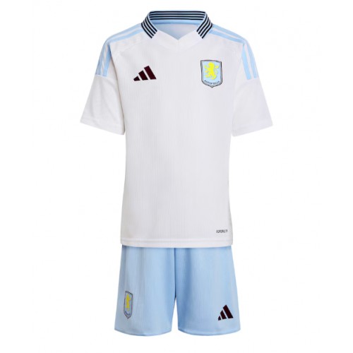 Aston Villa Gostujuci Dres za djecu 2024-25 Kratak Rukav (+ Kratke hlače)